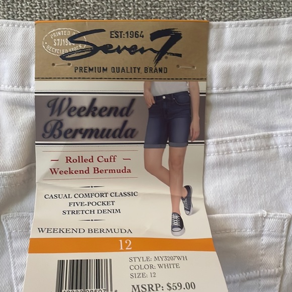 Brand New with Tag Seven7 Weekend Bermuda size 12 - Picture 4 of 4